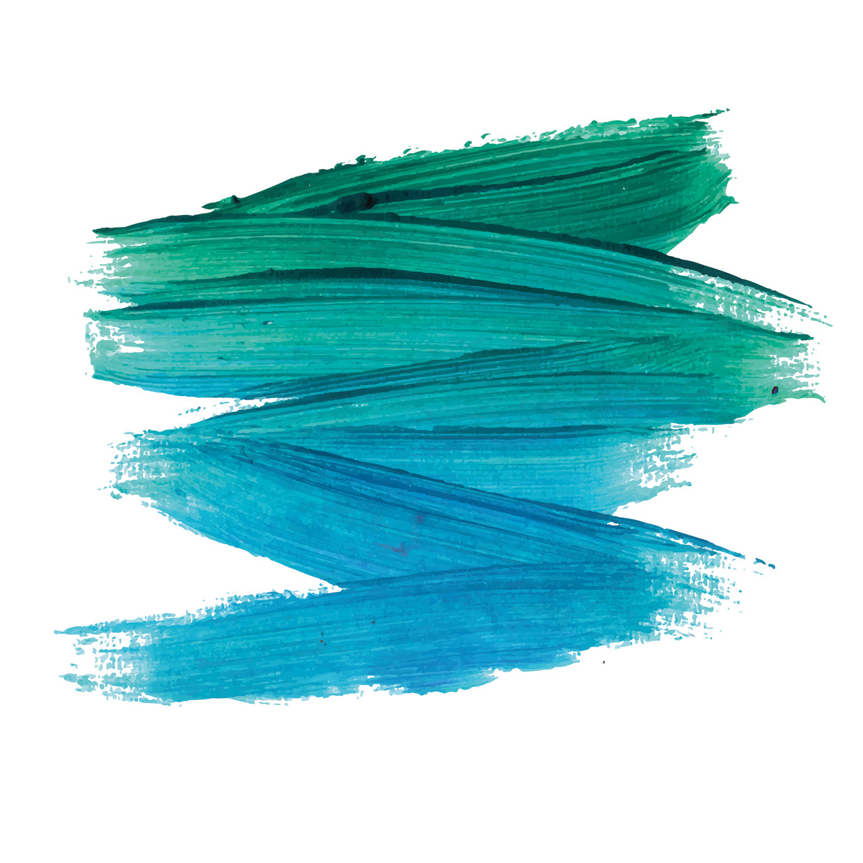 Abstract brush stroke