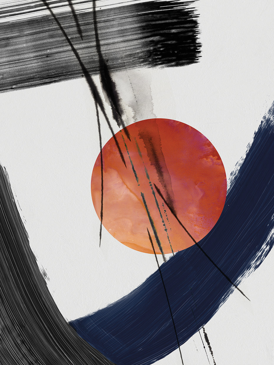 Red Sun Over Paradise I