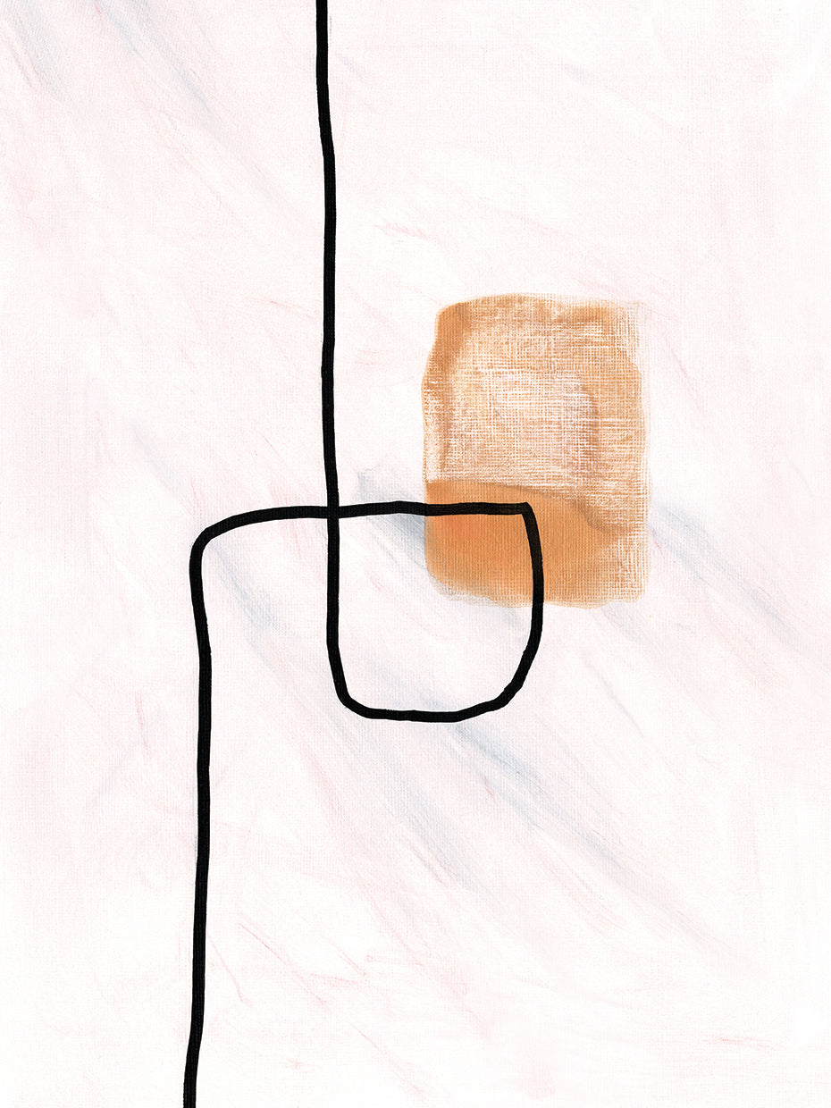 Textured Line Gold I