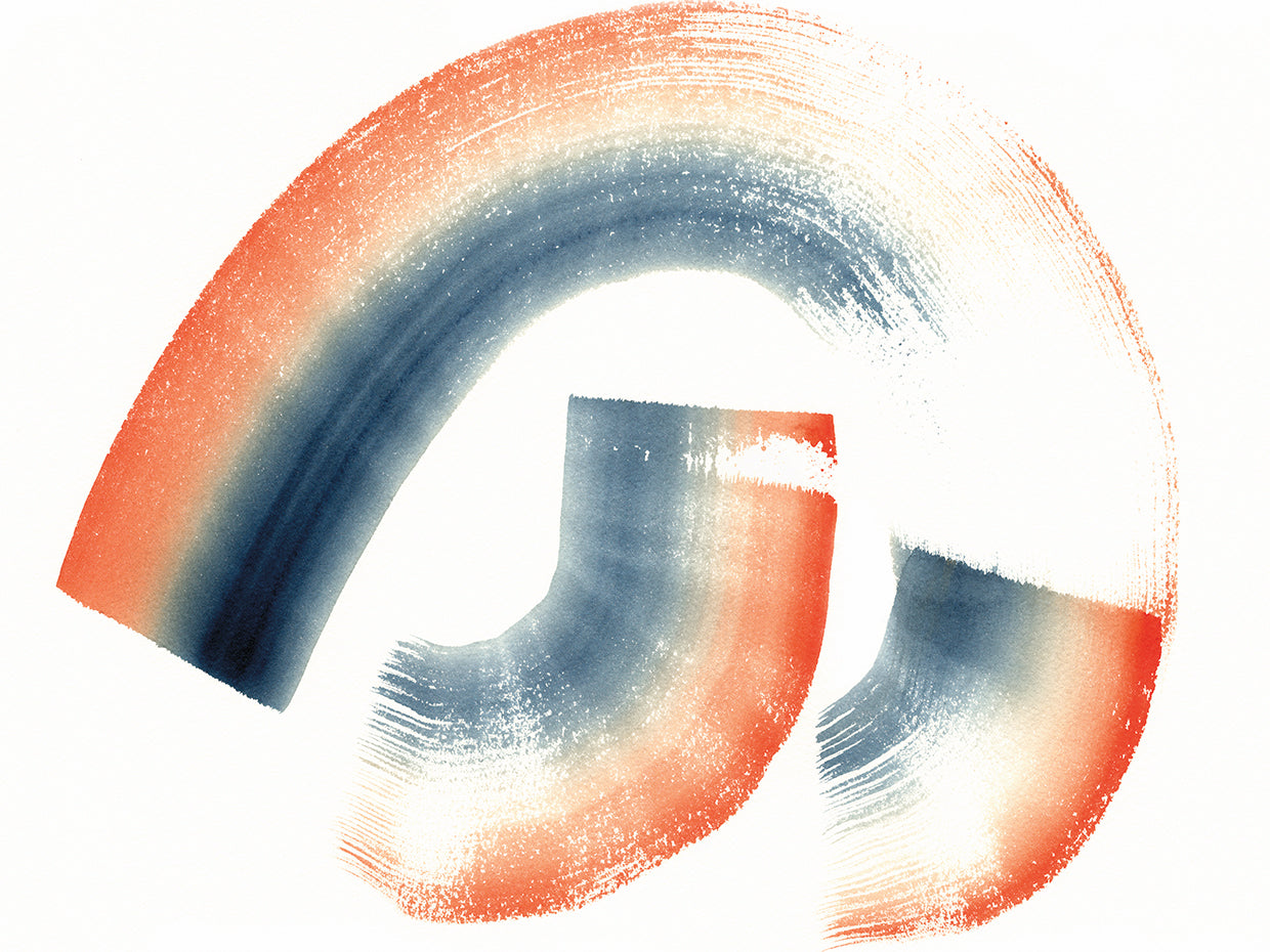 Wide Stroke Rainbow Bright II