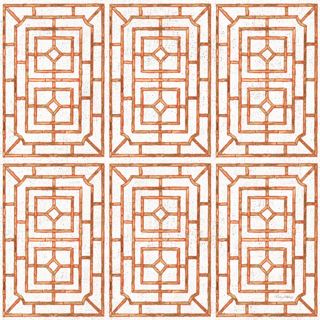 Flora Chinoiserie Pattern VA