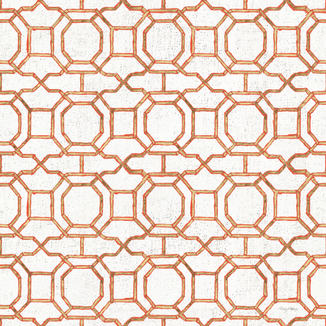 Flora Chinoiserie Pattern IVA