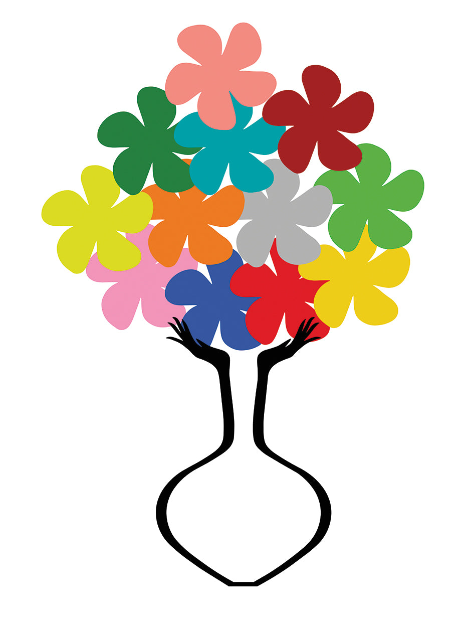 Holding Some Flowers