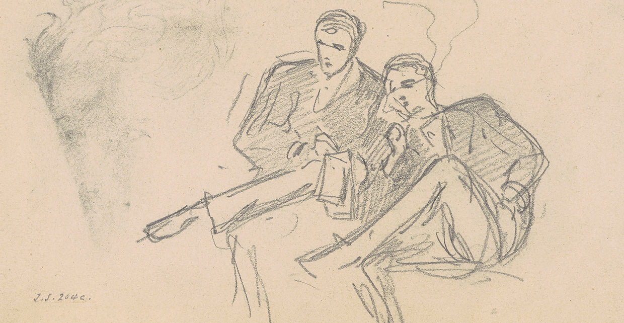 Seated Men (c. 1874-1877)