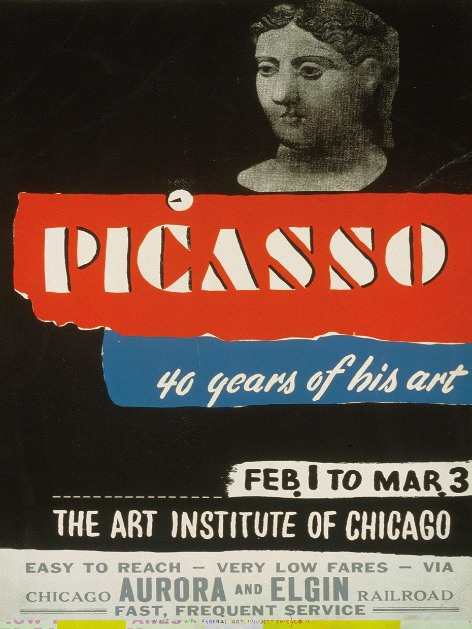 Picassoβ40 years of his art (1936)