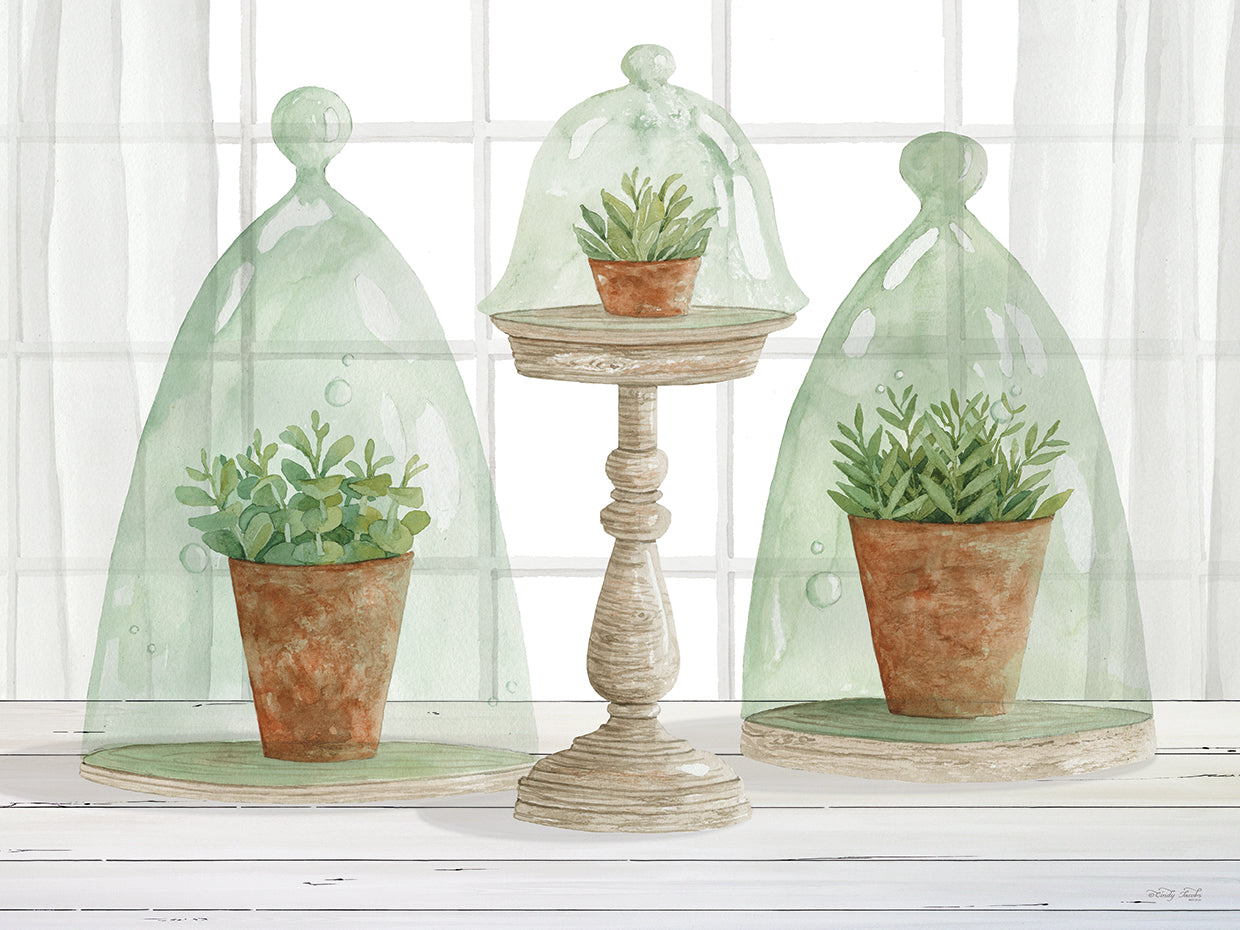 Garden Cloche Trio I