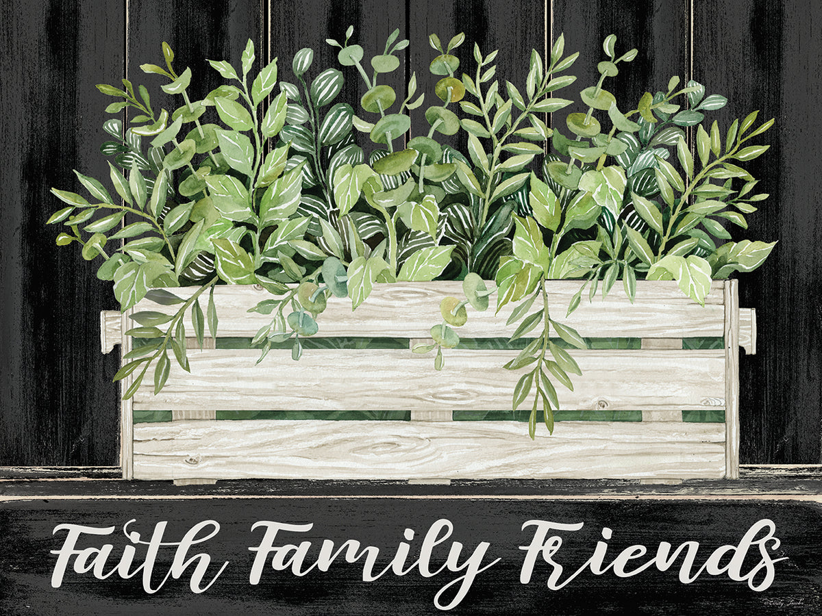 Faith, Family, Friends Wall Art by Cindy Jacobs | Fine Art Canvas