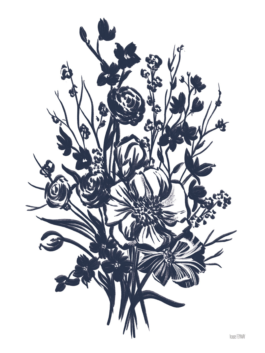 Blues en flor II Lienzo