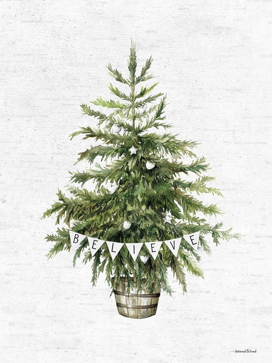 Believe Christmas Tree