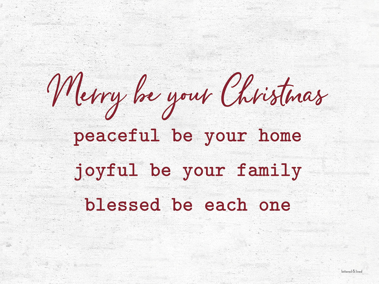 Merry be your Christmas