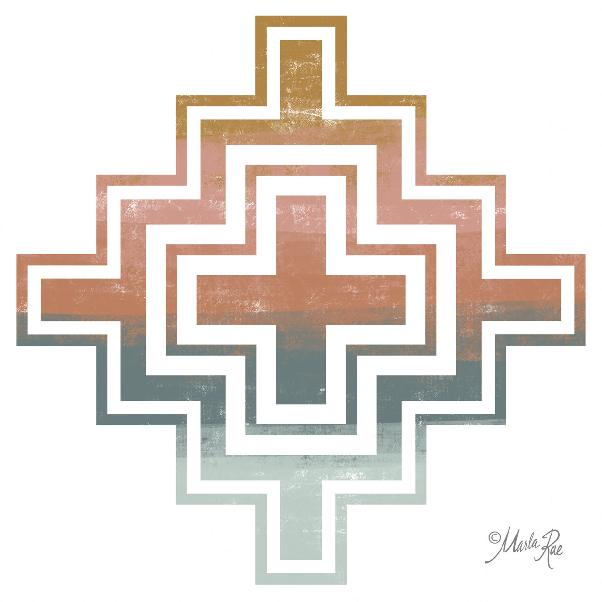 Tranquil Tribal Print 1