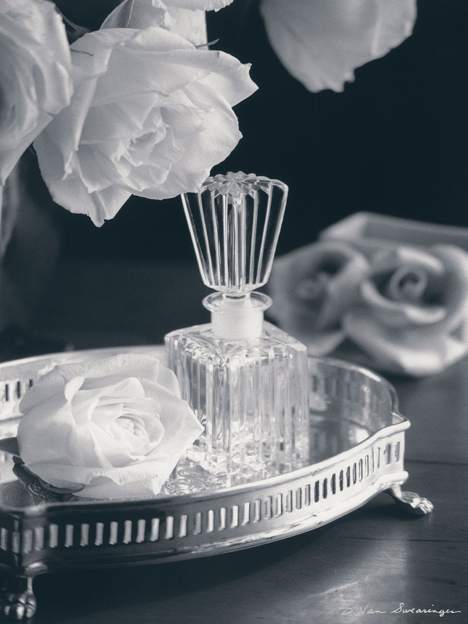 Vintage Vanity I with Border