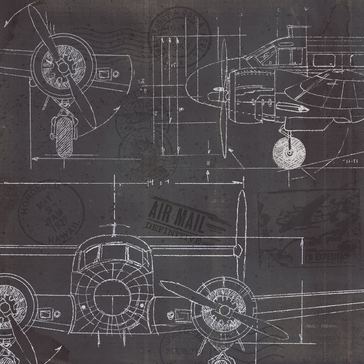 Plane Blueprint III