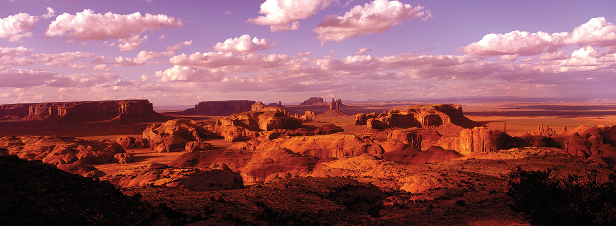 Fiery Sunset Monument Valley Lienzo