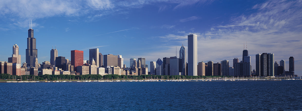 Día claro Chicago Lienzo