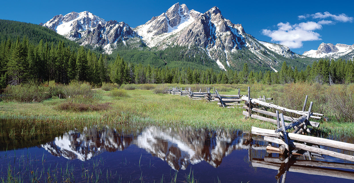 Reflexiones de McGown Peak Lienzo