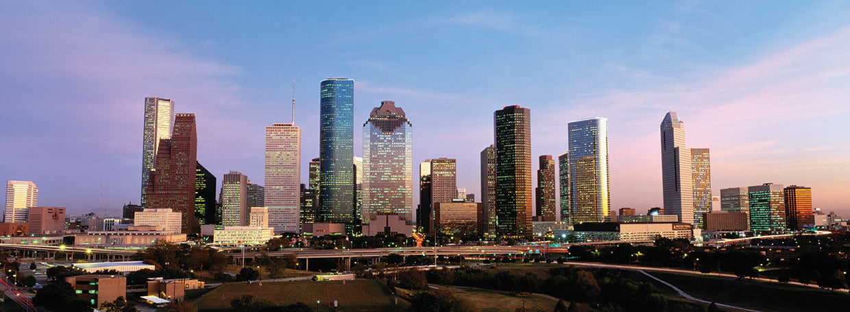 Crepúsculo de Houston Lienzo