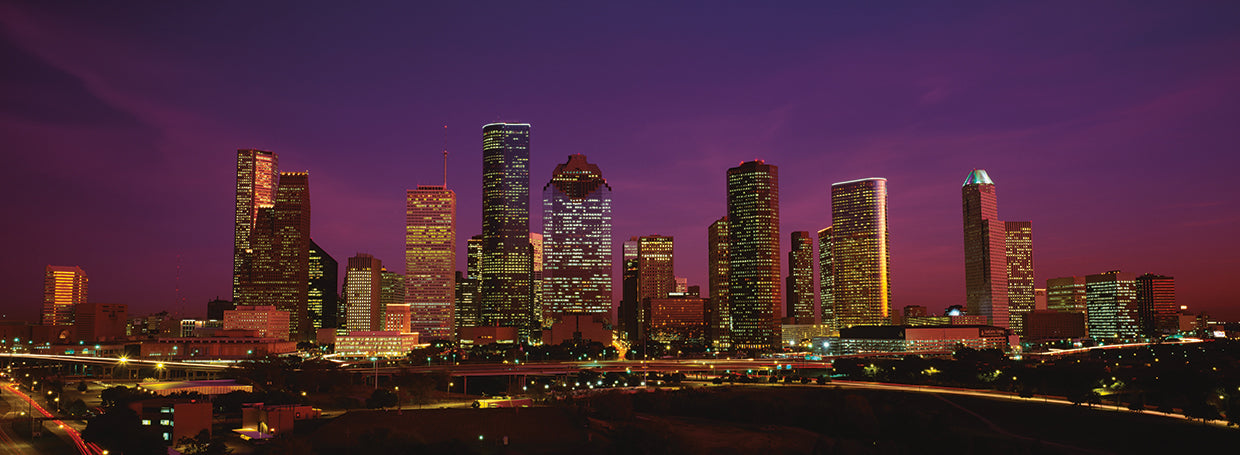 Noches calientes de Houston Lienzo