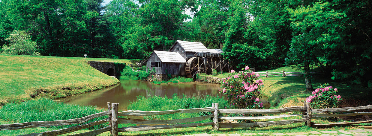 Nostalgia de Mabry Mill Lienzo