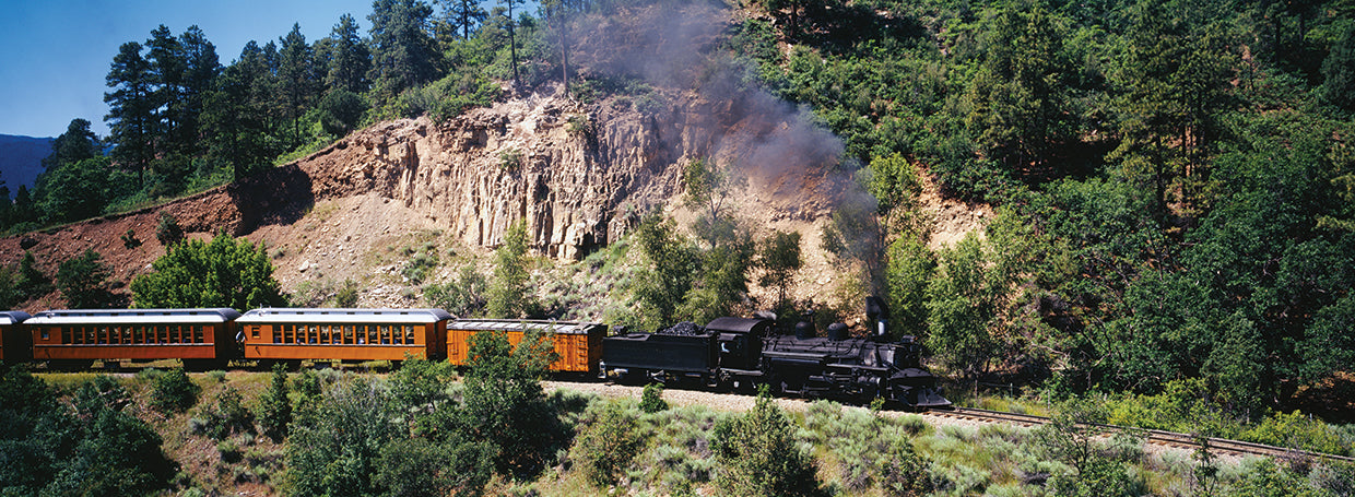 Tren de montaña de Colorado Lienzo