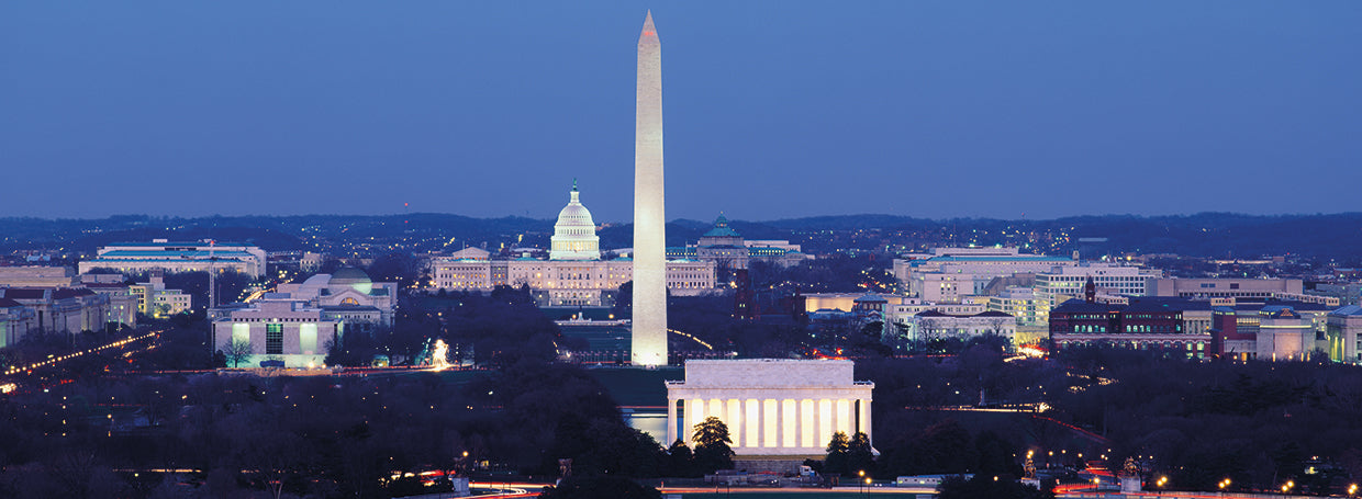 Puntos de referencia de Washington DC Lienzo