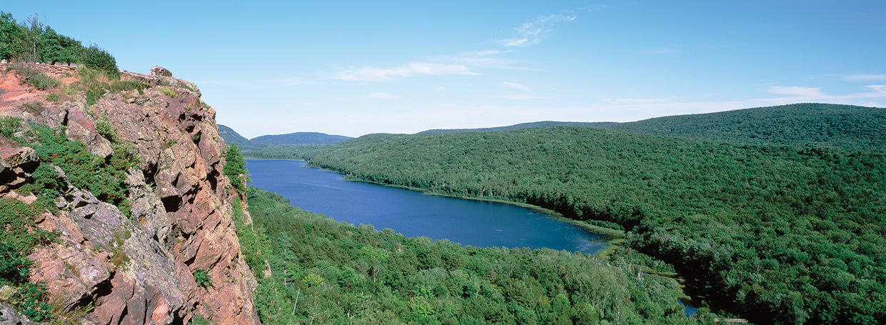 Península superior soleada Lienzo