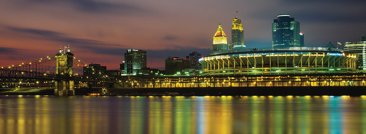 Luces de Cincinnati Lienzo