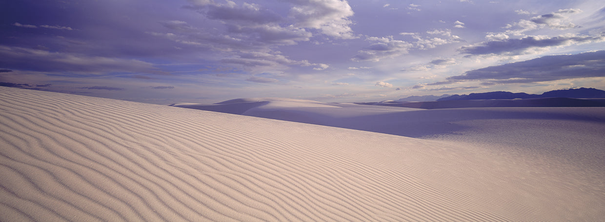 Dunas de arena blanca Lienzo