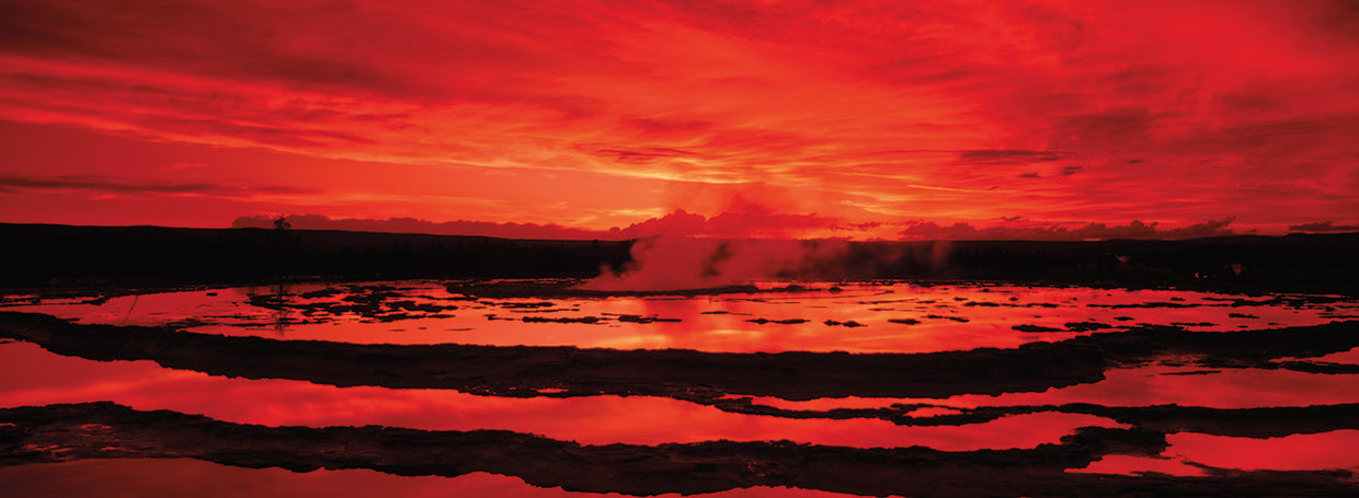Drama geotérmico, Yellowstone Lienzo