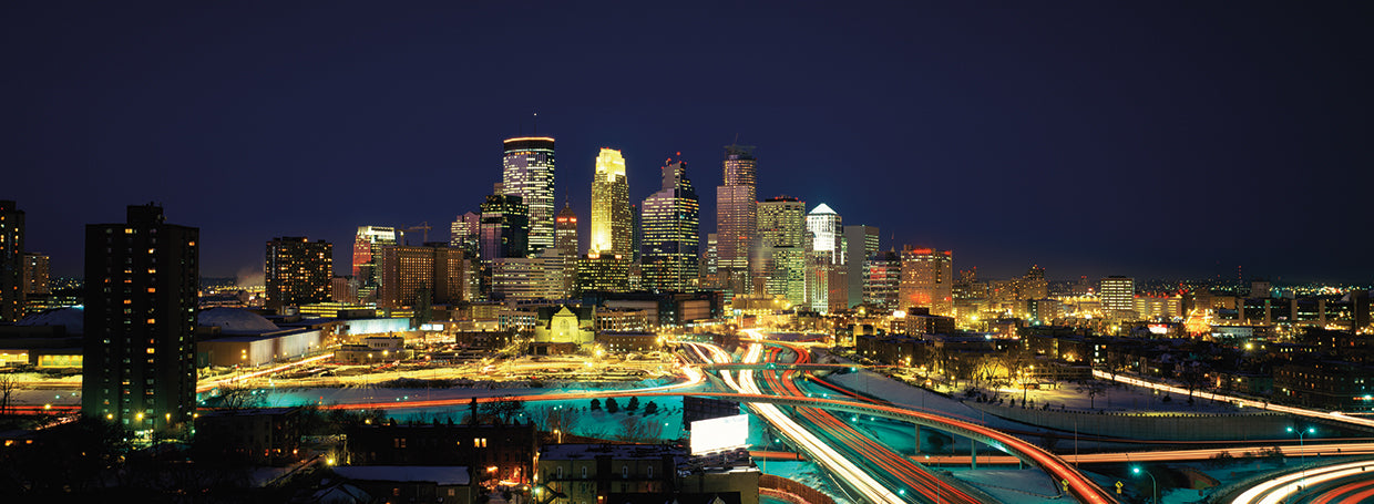 Noches de Minneapolis Lienzo