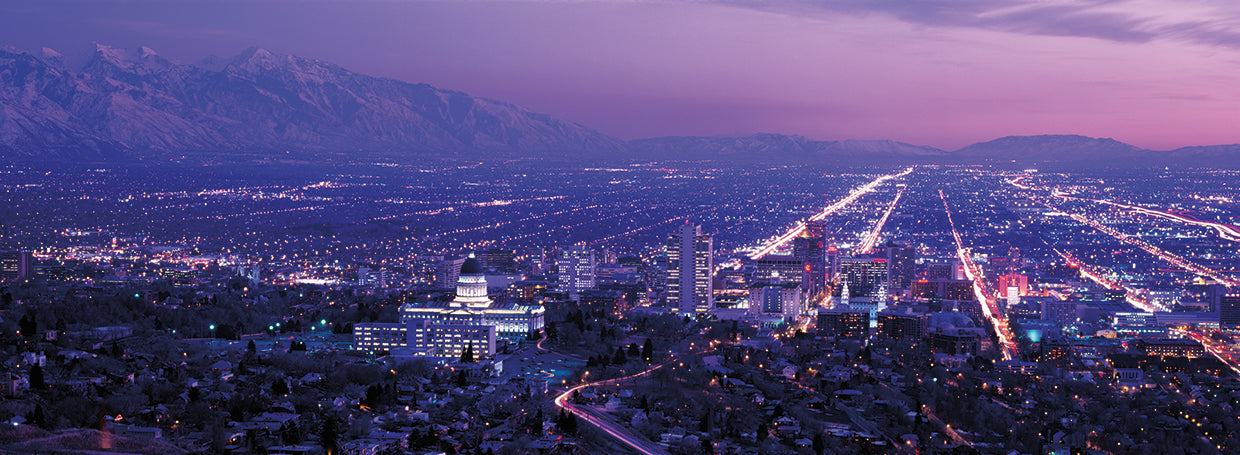 Salt Lake City Above