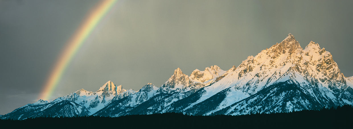 Arcoiris teton Lienzo
