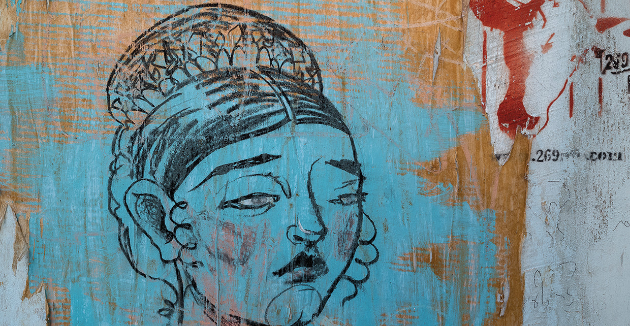 Mural Dama, Israel Lienzo