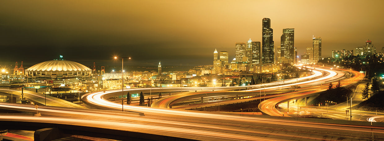 Luces de Seattle Lienzo