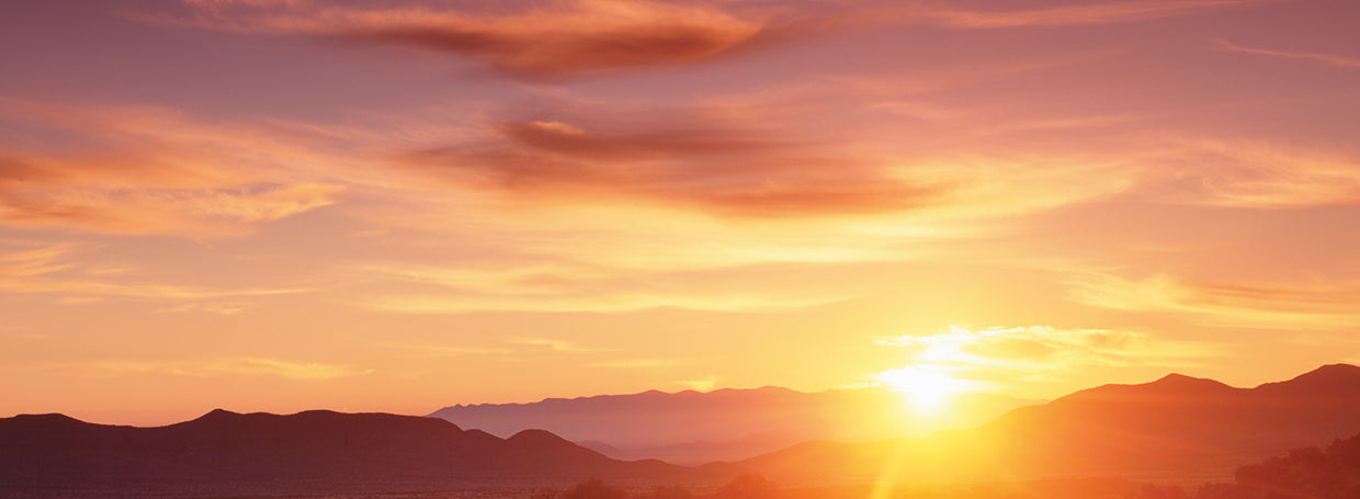 Amanecer en el cañón de Texas Lienzo