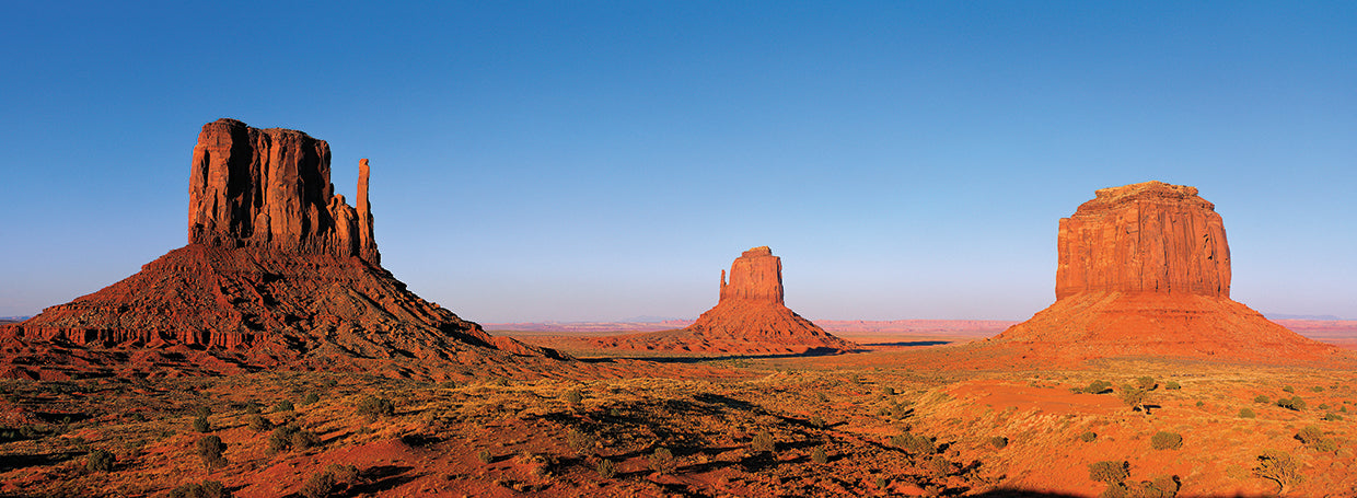 Vistas de la reserva Navajo Lienzo