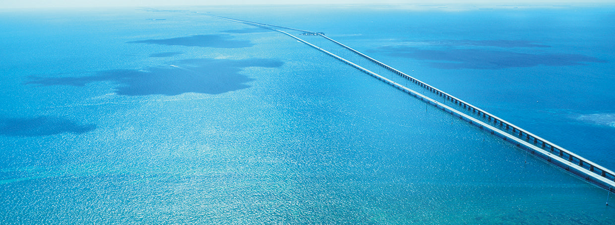 Sobre el puente Seven Miles Lienzo