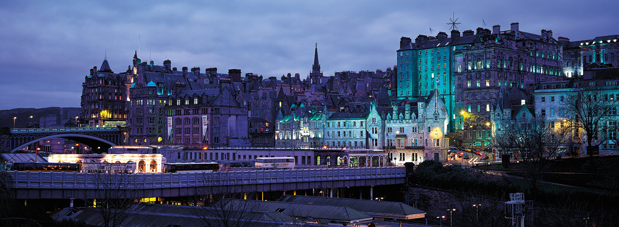 Casco antiguo de Edimburgo Lienzo