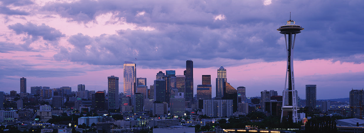 Rascacielos de Seattle Lienzo