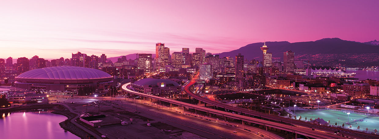 Horizonte oscuro, Vancouver Lienzo