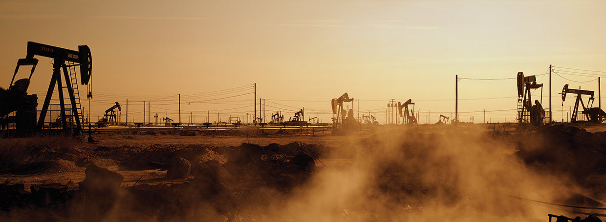 Campos petroleros de California Lienzo