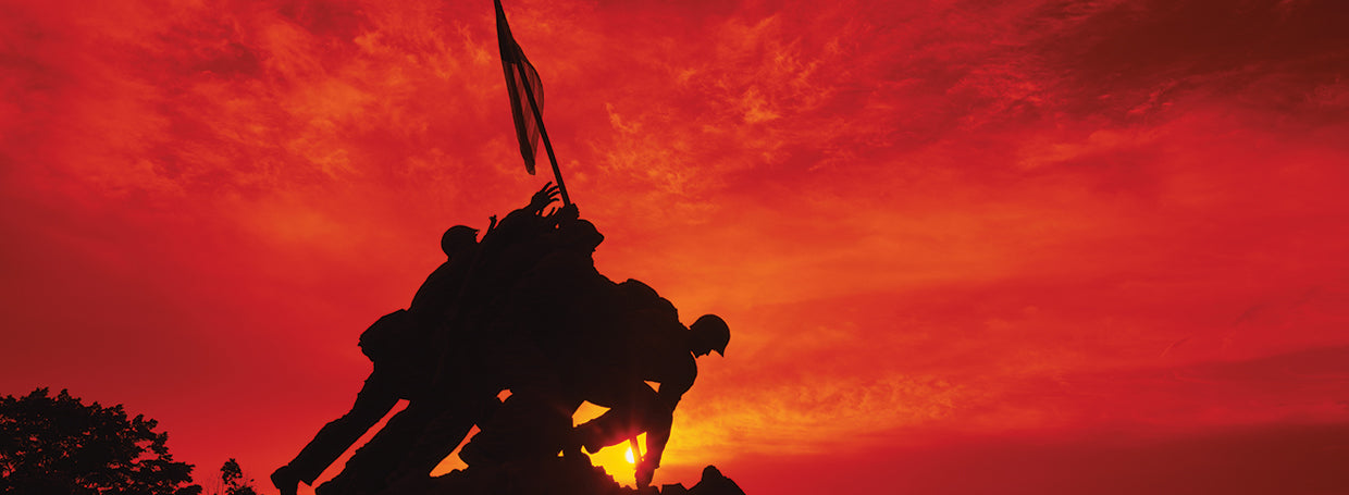 Iwo Jima Memorial Sunset