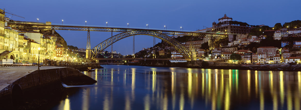 Aguas de Portugal en la noche Lienzo