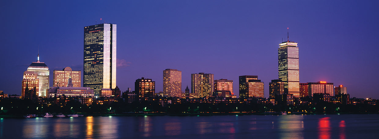 Cielos morados de boston Lienzo
