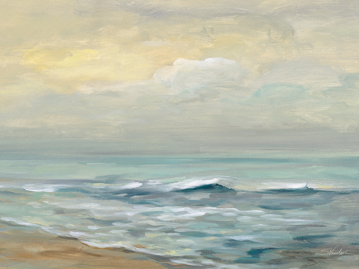 Amanecer sobre el mar Lienzo