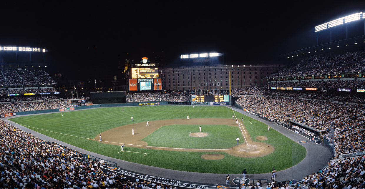 Tiempo de juego de Camden Yards Lienzo