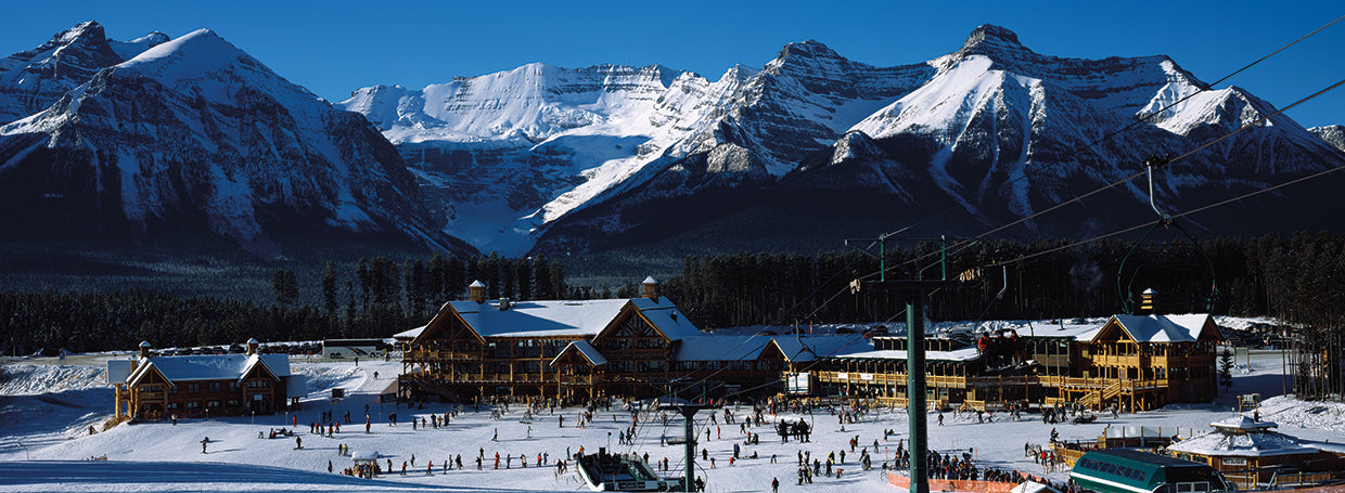 Esquiar en Banff Lienzo