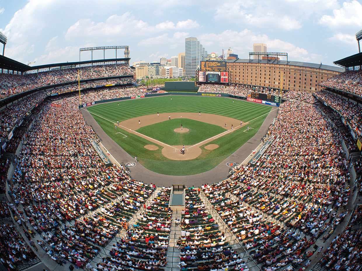 Multitudes de Camden Yards Lienzo