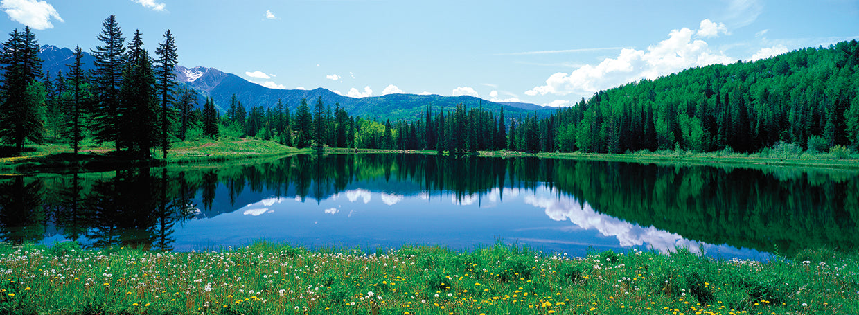 Colorado escénico Lienzo