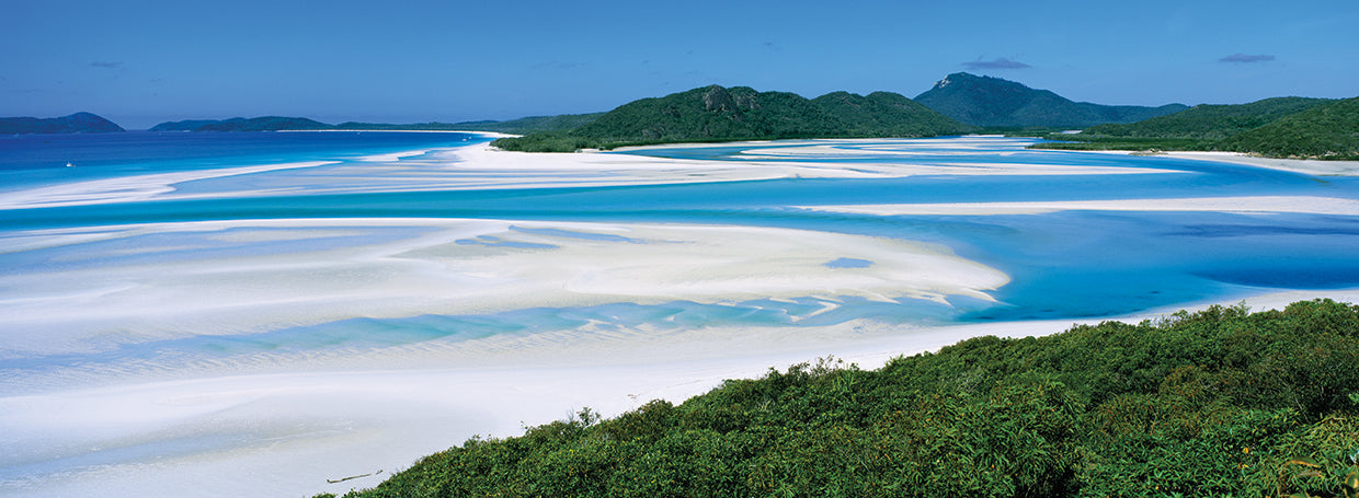 Hermosa playa de Whitehaven Lienzo